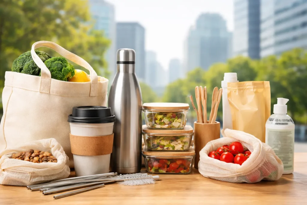 7 Substitutos Diários de Plástico que Realmente Funcionam Para Quem Mora em Cidade Grande