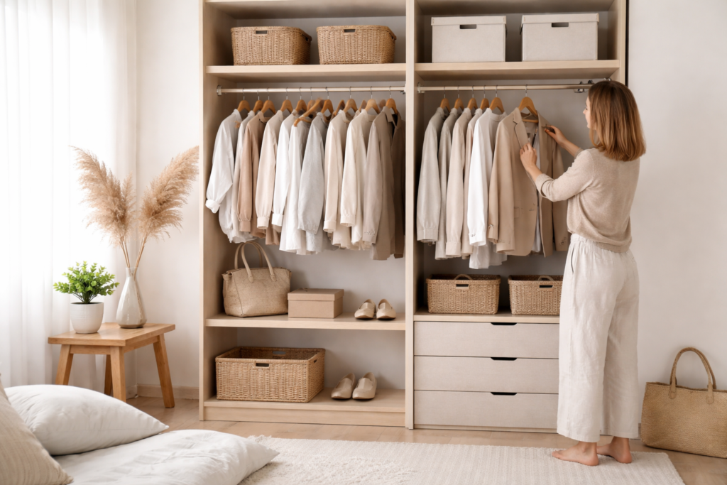 Como Montar um Armário Minimalista e Funcional Sem Descartes Impulsivos