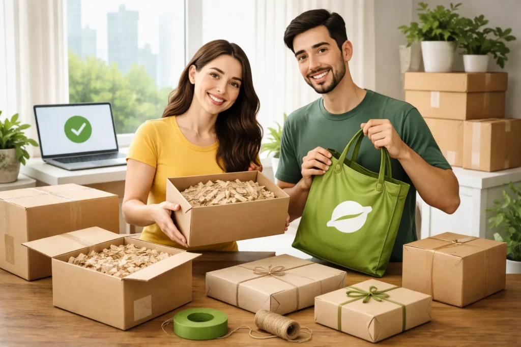 Como Reduzir Lixo nas Compras Online Sem Prejuízo para o Prazo de Entrega