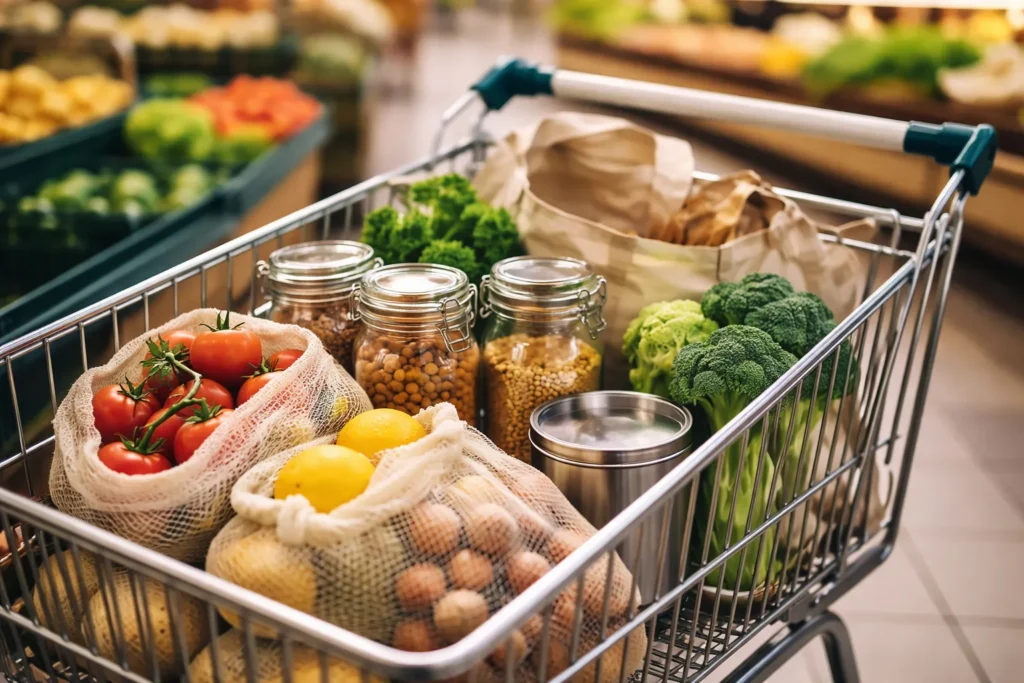 Guia de Compras Conscientes: Como Montar um Carrinho Zero-Waste no Mercado Comum