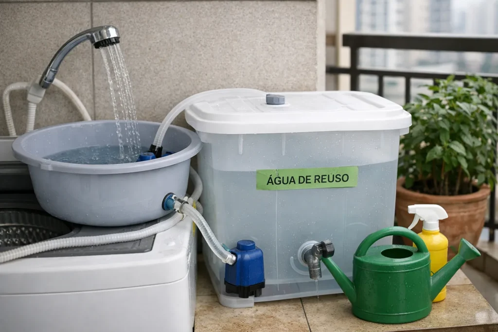 Como Criar um Mini-Sistema de Reuso de Água no Apartamento Sem Obras